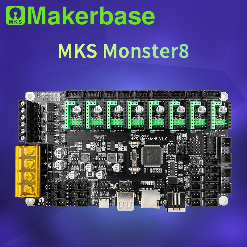 Makerbase MKS Monster8 32Bit 168Mhz F407   3D..
